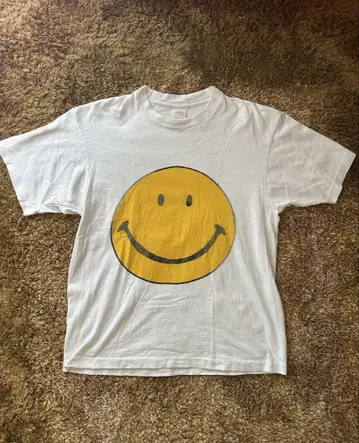FRUIT OF THE LOOM 스마일 티셔츠