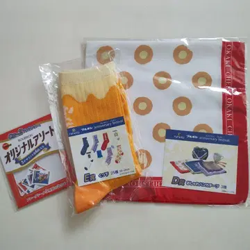 부르봉 두근두근 복권 제일복권 C상 씰, D상 손수건, E상 양말