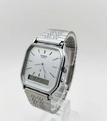 CASIO 카시오 AQ-512 손목시계 아날로그 디지털 쿼츠