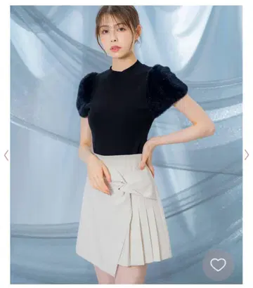 노엘라 noela 트위스트 디자인 미니 스커트