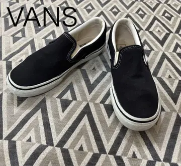 VANS 반스 슬립온 블랙 24cm