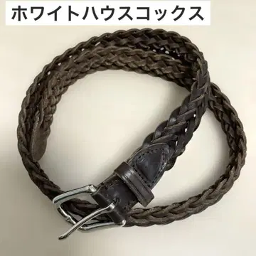 메쉬 벨트 화이트 하우스 콕스