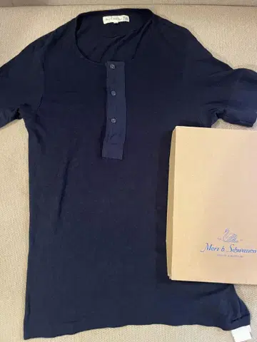 merz b schwanen 103 헨리넥 셔츠