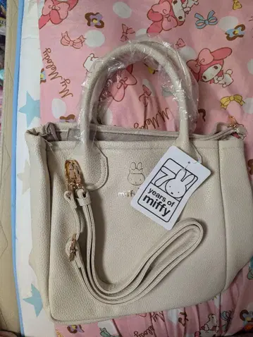 miffy 70주년 기념 숄더백 크림