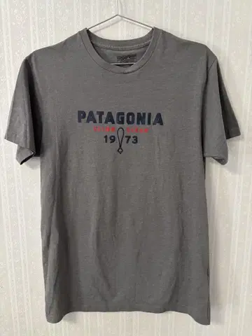 PATAGONIA 1973 CLIMB CLEAN 그레이 티셔츠 M