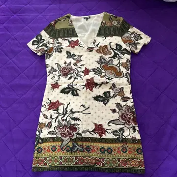 컨디션 최상! Desigual 데시구알 원피스 반팔 블라우스