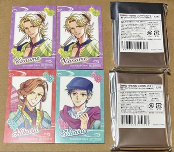 BROTHERS CONFLICT 브라콘 아크릴 블록 미개봉품 2개