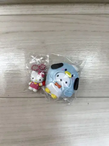 산리오 치비토모 미즈노 이키모노 포차코 헬로키티 키티