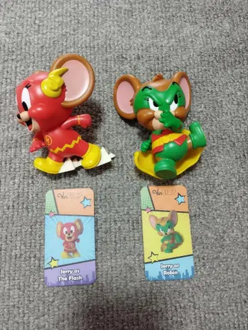 Jerry as The Flash & Robin 피규어 세트