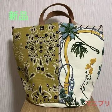 마니프리 꽃무늬 페이즐리 대용량 토트백 80