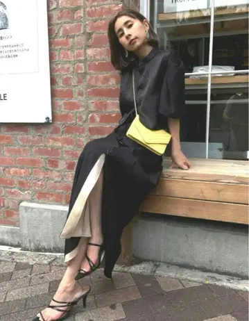 아메리 베스트 세트 시어 드레스