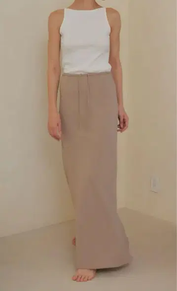 새상품 maison celon 새틴 스커트 S