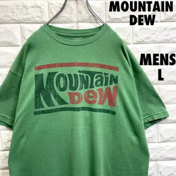 MOUNTAIN DEW 마운틴 듀 반팔 티셔츠 남성용 L 사이즈