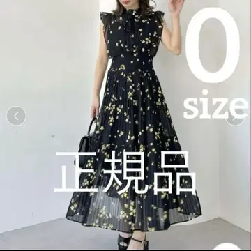 Sustainable 20주년 프린트 원피스 새상품