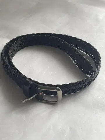 Saddler's 벨트 메쉬 가죽 80/95 블랙