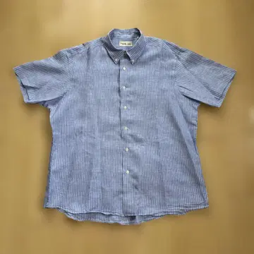 MAKER'S SHIRT 가마쿠라 린넨 반팔 셔츠 2XL