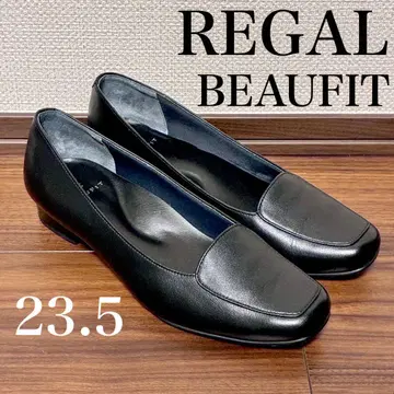 REGAL BEAUFIT 리갈 펌프스 스퀘어토 블랙 검정 천연 가죽