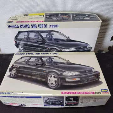 2개 그랜드 시빅 EF9 SiR VTEC 프라모델 환형 Civic