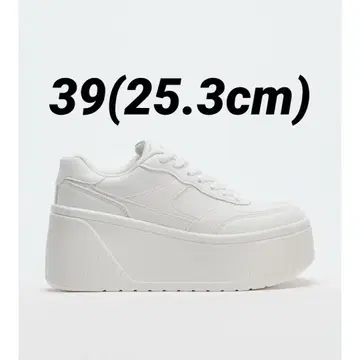 완판템 자라 플랫 스니커즈 39 (25.3cm) 택 포함 새상품
