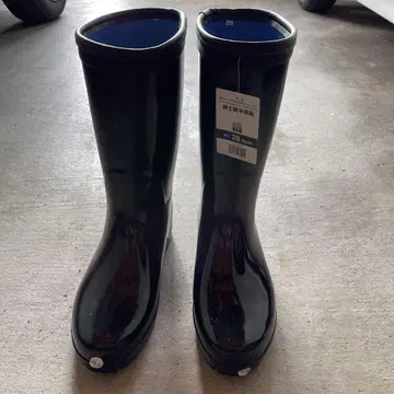 블랙 밴딩 장화 28.0cm