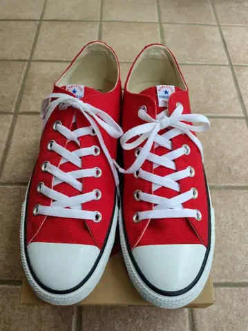 컨버스 넥스터 빨간색 새상품급 26cm 유니섹스