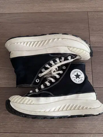 CONVERSE 척 테일러 한국 한정판 하이컷 통굽 스니커즈