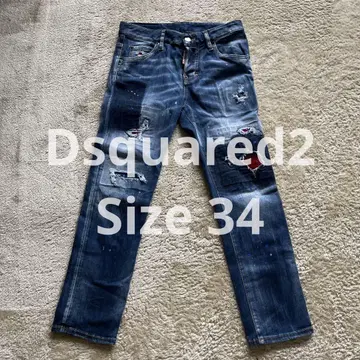 Dsquared2 디스퀘어드 데님 팬츠 데미지 가공 사이즈 34