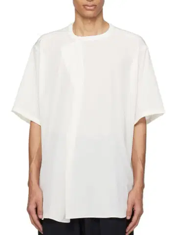 rainmaker PLEATED S/S SHIRT/White 사이즈 5