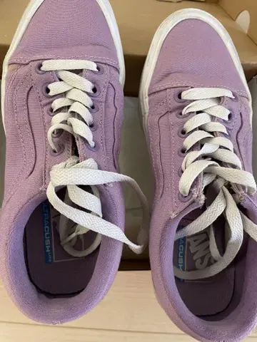 Vans ULTRACUSH 퍼플 스니커즈 4.5 US 라이트 22.5