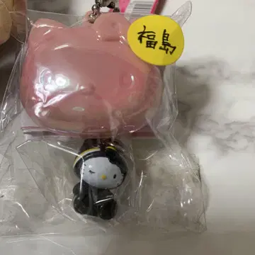 Sanrio 지역 한정판 헬로키티 컬렉터즈 마스코트 후쿠시마 쿠로베코
