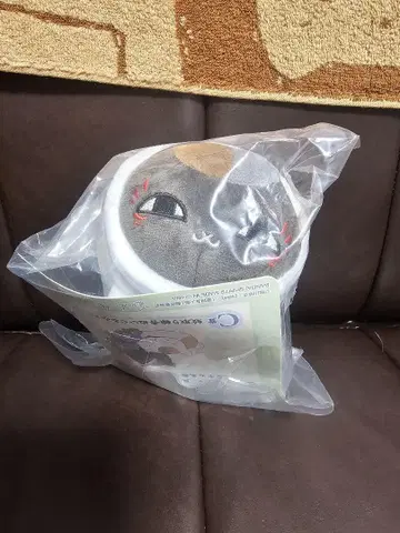 제일복권 나츠메 우인장 고양이 봉제 인형