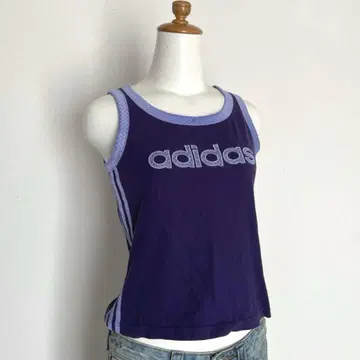 Y2K 아디다스 로고 슬리브리스