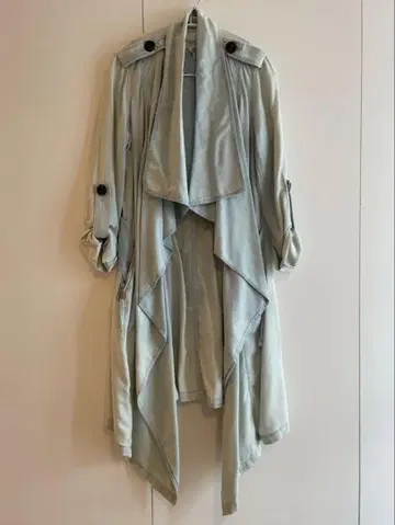 BCBGGeneration 드레이프 코트 XS