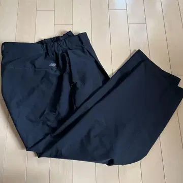 MET24 와이드 테이퍼드 핏 L 블랙