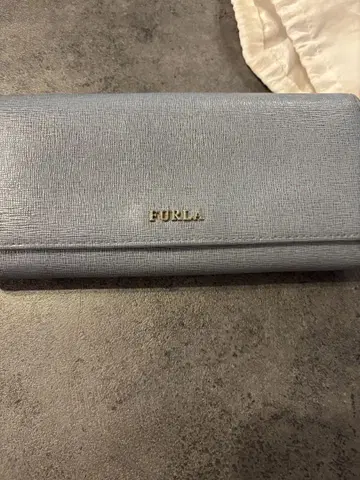 훌라 장지갑 블루 그레이