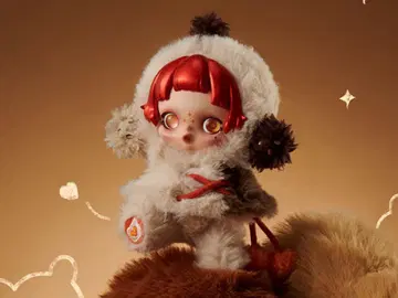 SKULLPANDA Winter Symphony 봉제 인형 펜던트