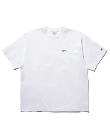 S 새상품 무료배송 SOPH. 챔피온 BASIC TEE WHITE