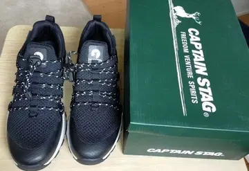 CAPTAIN STAG 트레킹 슈즈 아웃도어 블랙 25.5cm