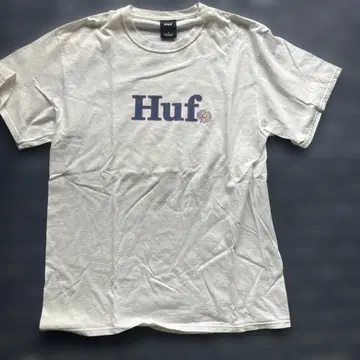 huf 플라워 로고 티셔츠