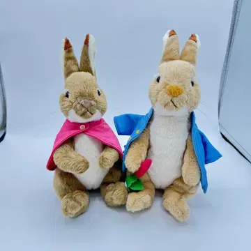 [거의 새 상품!] 30cm 사이즈 피터 토끼 페어 봉제 인형