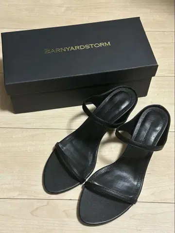 새상품 BARNYARD STORM 밴야드 스톰 W 스트랩 뮬 24cm