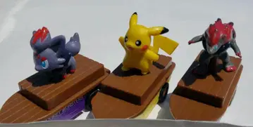 포켓몬 보트형 피규어 세트 레어 장기 보관 3개 세트