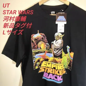 UT STAR WARS 가와무라 코스케 택 포함 새상품 L 사이즈 블랙