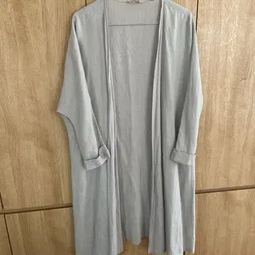 포그린워크 린넨 가디건