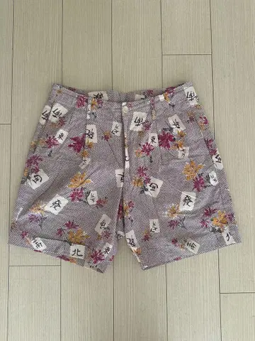 마작 패턴 숏 팬츠 brunaboinne