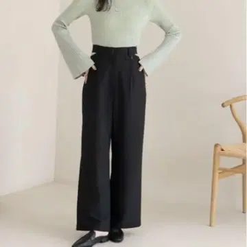 hinari 팬츠 블랙 S 사이즈
