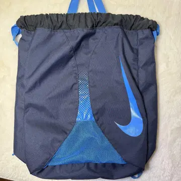 90s 00s y2k Nike 네이비 드로우 스트링 백