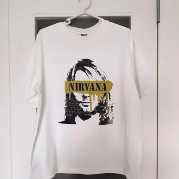NIRVANA 아트 프린트 티셔츠
