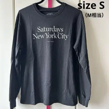Saturdays NYC 세러데이즈 뉴욕시티 롱 T 사이즈 S