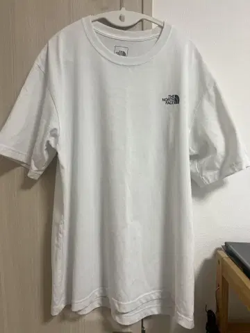 THE NORTH FACE 화이트 티셔츠 2XL
